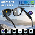 2026 new intelligent AI Smart Glasses with camera and video, 200W high-definition camera, 1080P anti shake high-definition video recording, 290mAh large battery, wireless 5.4 call, Al language translation, voice assistant, touch/music playback, best gift